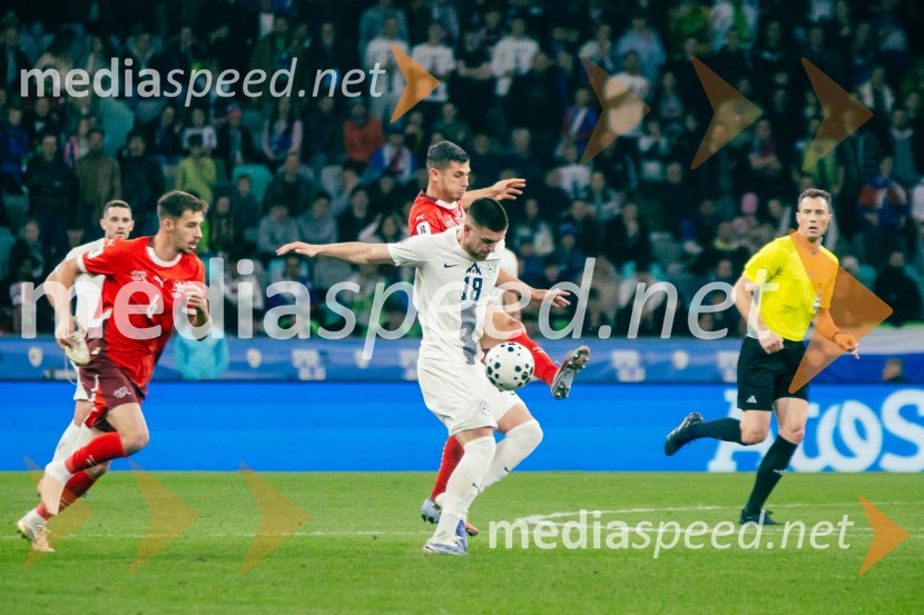 Slovenija – Švica, kvalifikacijska tekma v Stožicah