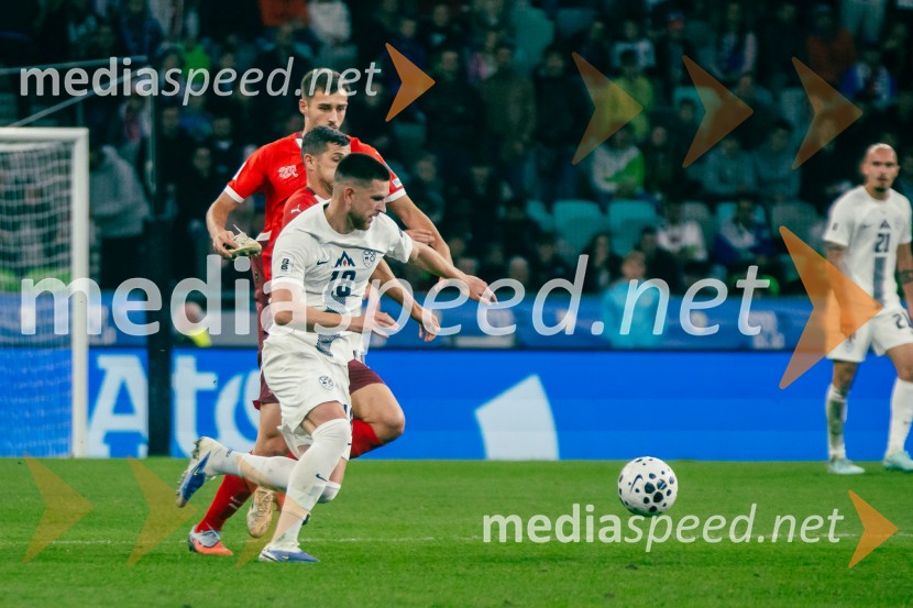 Slovenija – Švica, kvalifikacijska tekma v Stožicah