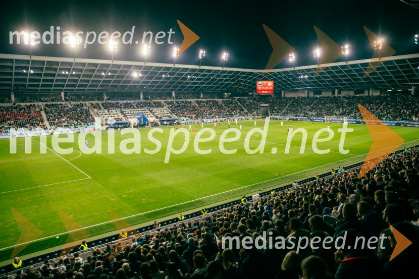 Slovenija – Švica, kvalifikacijska tekma v Stožicah