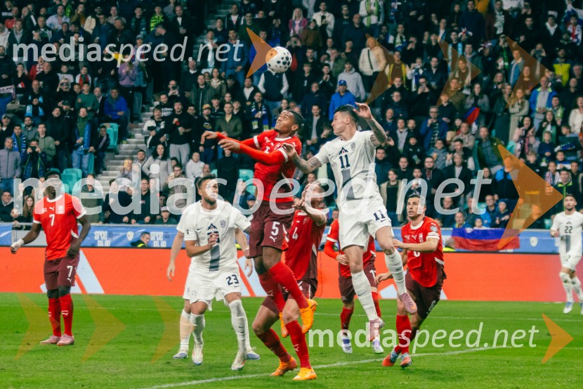 Slovenija – Švica, kvalifikacijska tekma v Stožicah