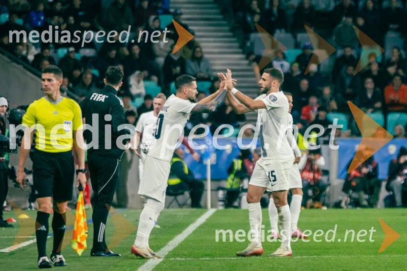 Slovenija – Švica, kvalifikacijska tekma v Stožicah