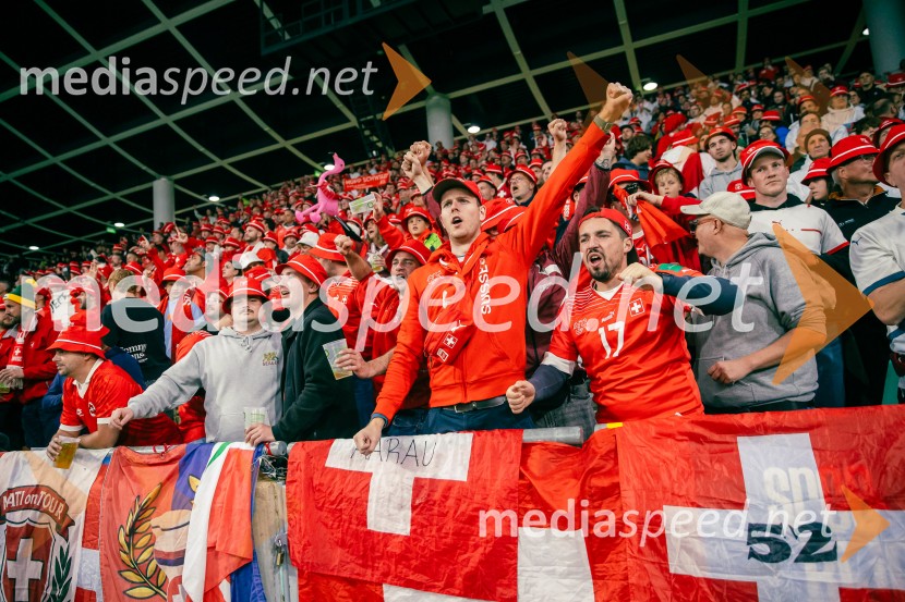 Slovenija – Švica, kvalifikacijska tekma v Stožicah