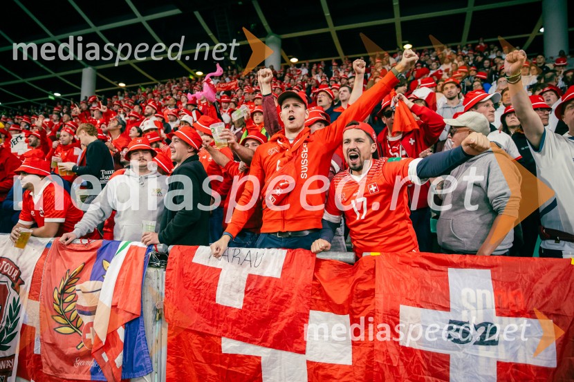 Slovenija – Švica, kvalifikacijska tekma v Stožicah