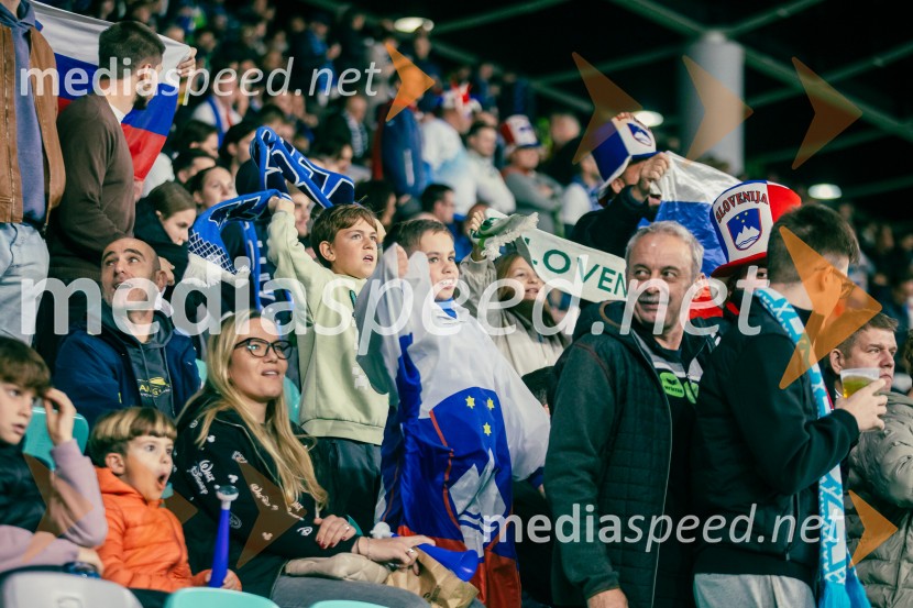 Slovenija – Švica, kvalifikacijska tekma v Stožicah