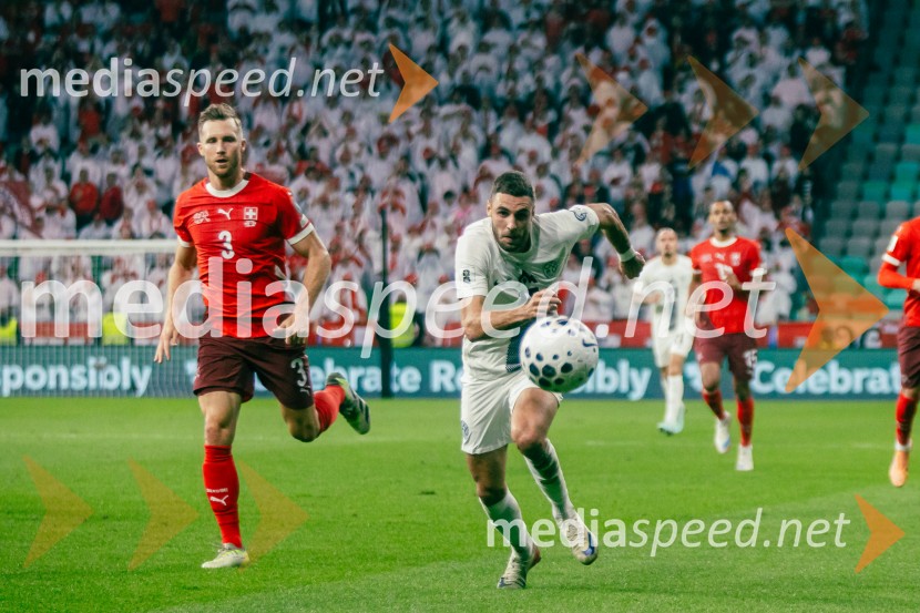 Slovenija – Švica, kvalifikacijska tekma v Stožicah