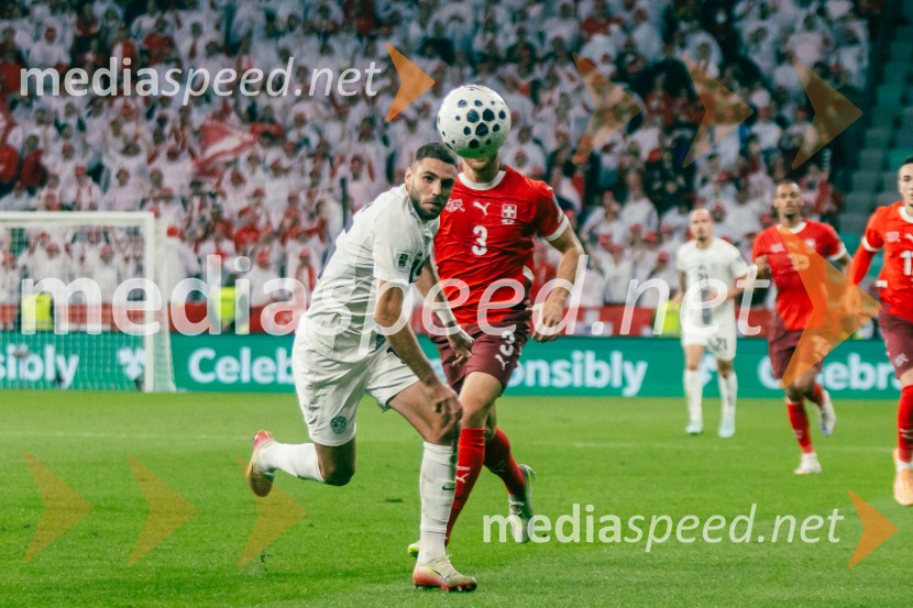 Slovenija – Švica, kvalifikacijska tekma v Stožicah