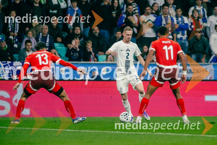 Slovenija – Švica, kvalifikacijska tekma v Stožicah