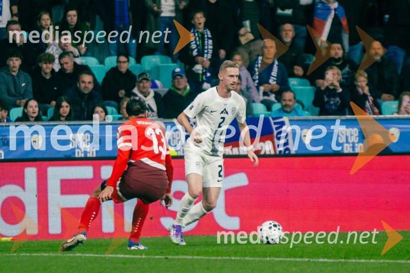 Slovenija – Švica, kvalifikacijska tekma v Stožicah