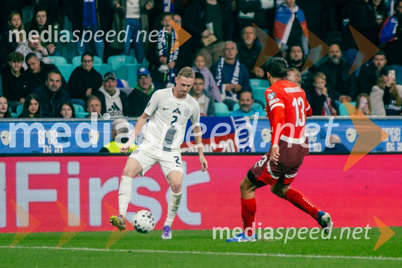 Slovenija – Švica, kvalifikacijska tekma v Stožicah