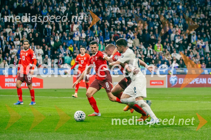 Slovenija – Švica, kvalifikacijska tekma v Stožicah