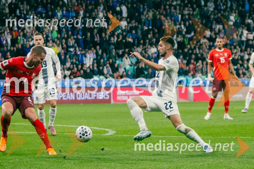 Slovenija – Švica, kvalifikacijska tekma v Stožicah