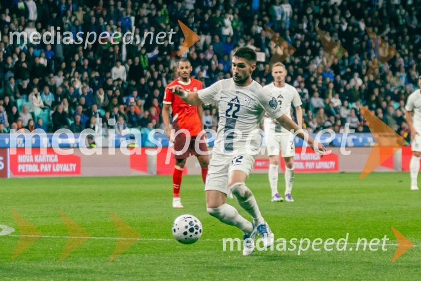 Slovenija – Švica, kvalifikacijska tekma v Stožicah