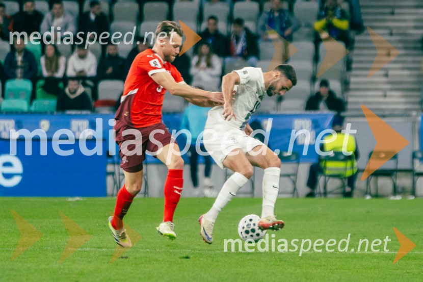 Slovenija – Švica, kvalifikacijska tekma v Stožicah