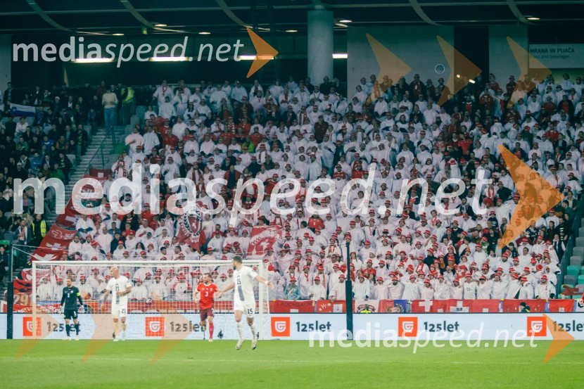 Slovenija – Švica, kvalifikacijska tekma v Stožicah