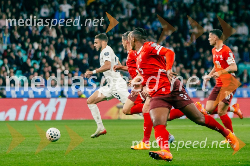 Slovenija – Švica, kvalifikacijska tekma v Stožicah