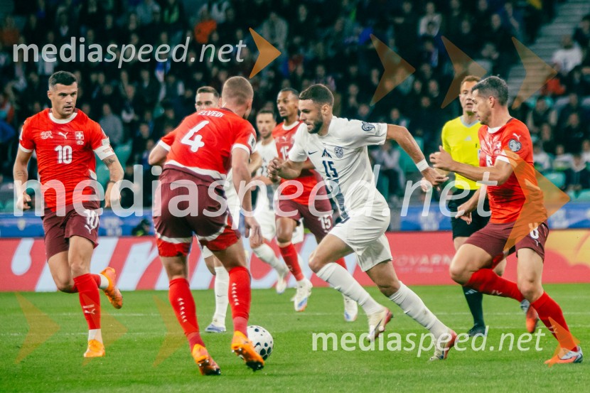 Slovenija – Švica, kvalifikacijska tekma v Stožicah