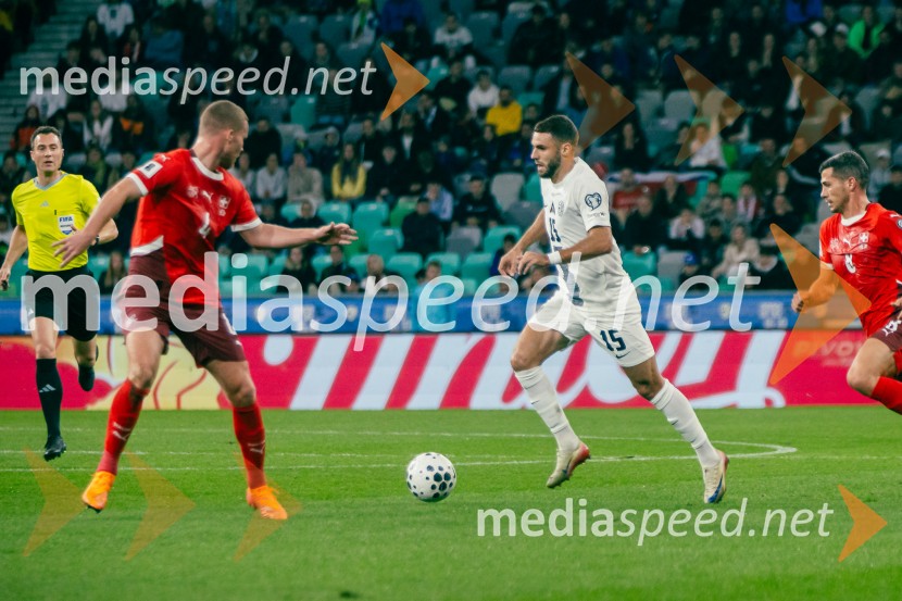 Slovenija – Švica, kvalifikacijska tekma v Stožicah