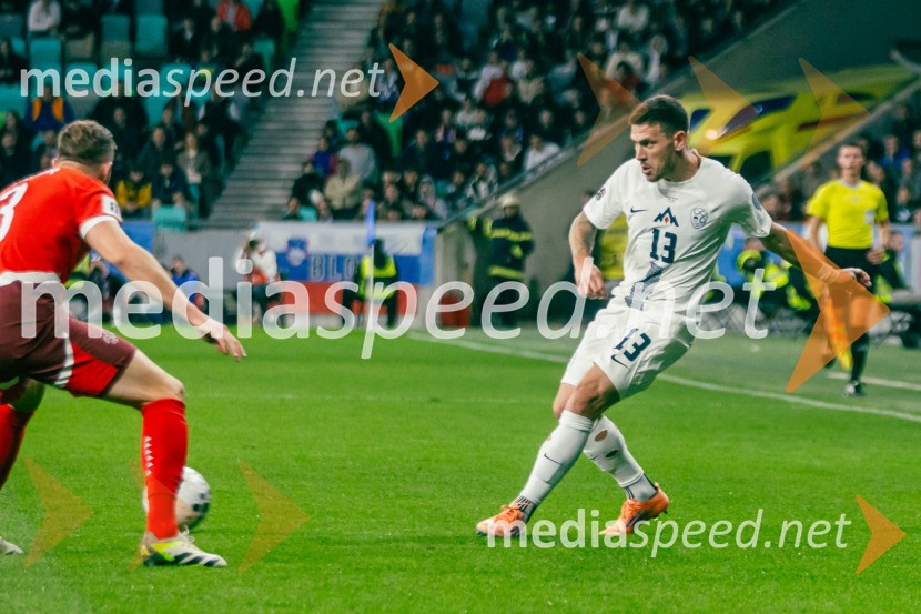 Slovenija – Švica, kvalifikacijska tekma v Stožicah