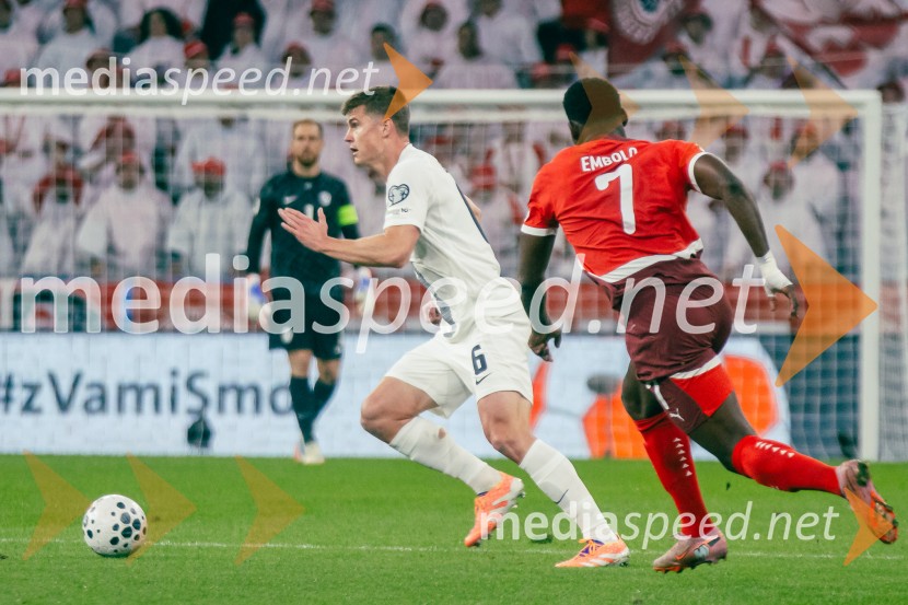 Slovenija – Švica, kvalifikacijska tekma v Stožicah