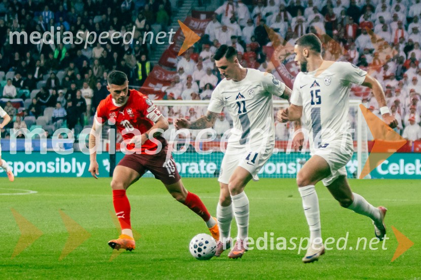 Slovenija – Švica, kvalifikacijska tekma v Stožicah