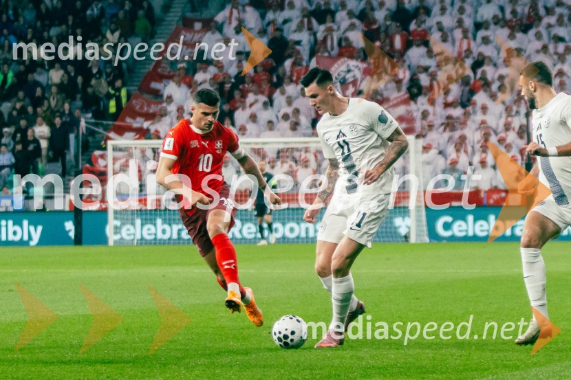 Slovenija – Švica, kvalifikacijska tekma v Stožicah