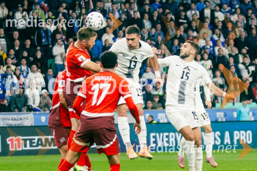 Slovenija – Švica, kvalifikacijska tekma v Stožicah