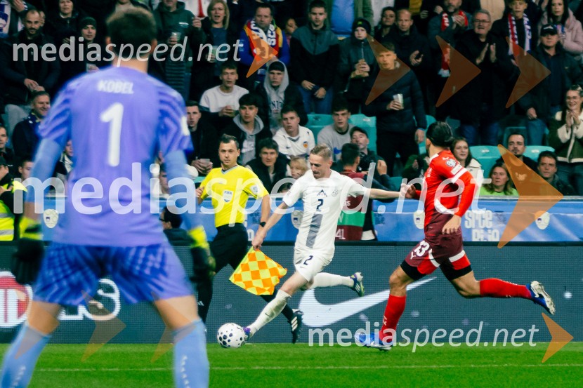 Slovenija – Švica, kvalifikacijska tekma v Stožicah