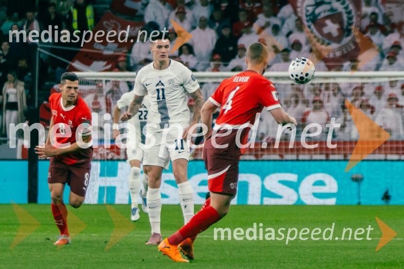 Slovenija – Švica, kvalifikacijska tekma v Stožicah