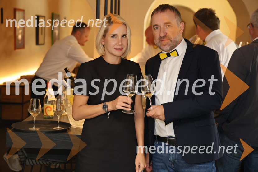  Natalija Cvetko, Mediaspeed d.o.o.;  Borut  Cvetko, kreativni direktor, Mediaspeed d.o.o.PRIHAJA PUBEC 2025: 11 let povezovanja štajerskih vinarjev – 10. salon v Mariboru, 8. v Ljubljani