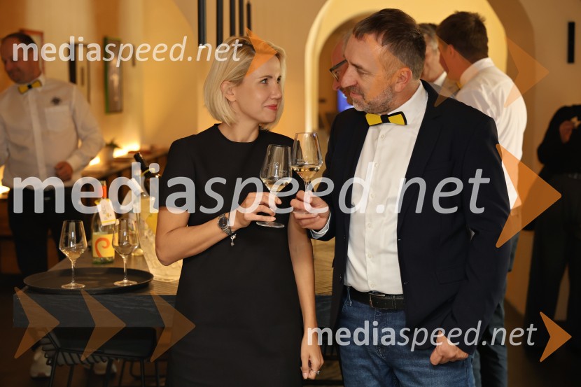  Natalija Cvetko, Mediaspeed d.o.o.;  Borut  Cvetko, kreativni direktor, Mediaspeed d.o.o.PRIHAJA PUBEC 2025: 11 let povezovanja štajerskih vinarjev – 10. salon v Mariboru, 8. v Ljubljani