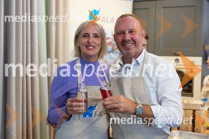  Irena Pavčič, direktorica, IPPR;  Marko Pulko, direktor, Lesaffre SlovenijaLesaffre predstavil nove inovativne mešanice za kruh