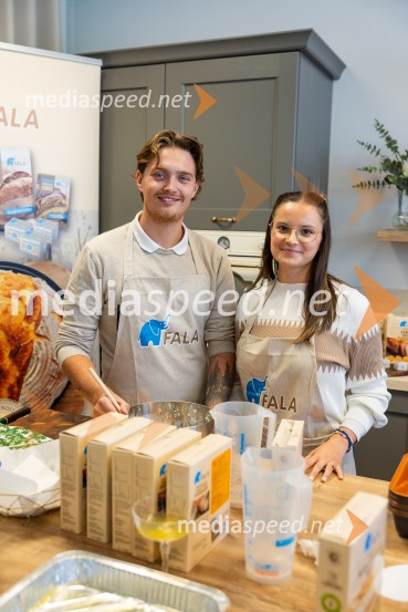  Žan Kralj;  Klara Kralj, influencerkaLesaffre predstavil nove inovativne mešanice za kruh