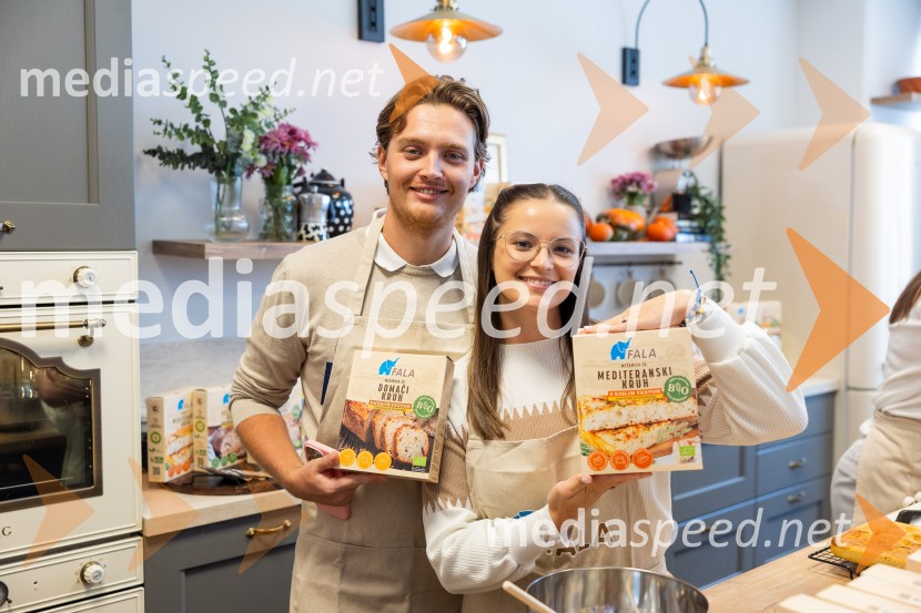  Žan Kralj;  Klara Kralj, influencerkaLesaffre predstavil nove inovativne mešanice za kruh