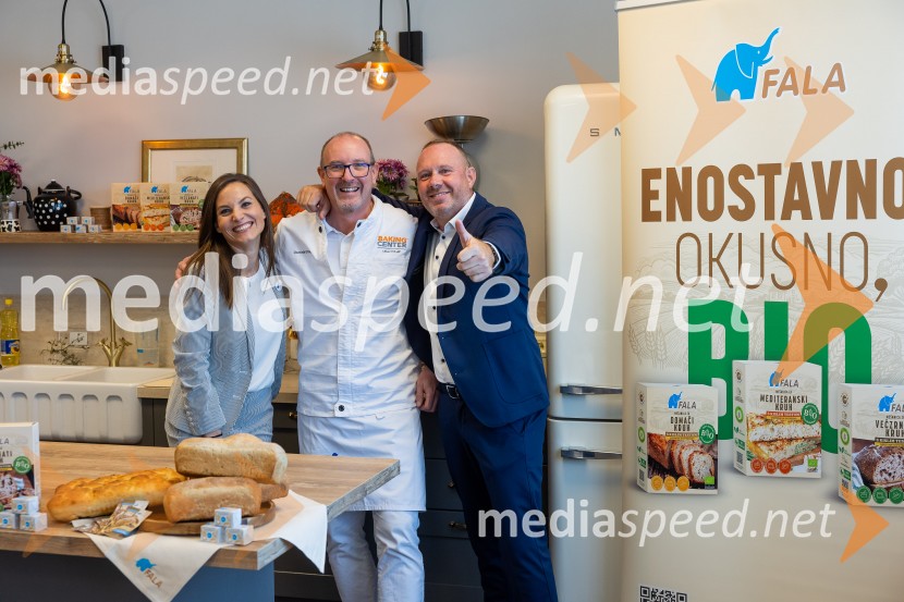  Neža Jus, vodja marketinga, Lesaffre Slovenija;  Vinko Šimek, komik;  ... Lesaffre predstavil nove inovativne mešanice za kruh