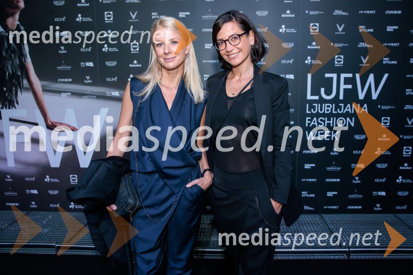  Tjaša  Železnik, igralka;  ... Fashion Week 2025 odprl svoja vrata z navdihujočim prvim dnem modnih revij