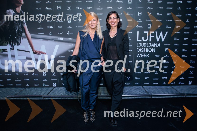  Tjaša  Železnik, igralka;  ... Fashion Week 2025 odprl svoja vrata z navdihujočim prvim dnem modnih revij