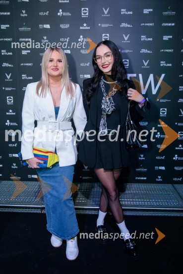  Ula Ložar, pevka;  ... Fashion Week 2025 odprl svoja vrata z navdihujočim prvim dnem modnih revij