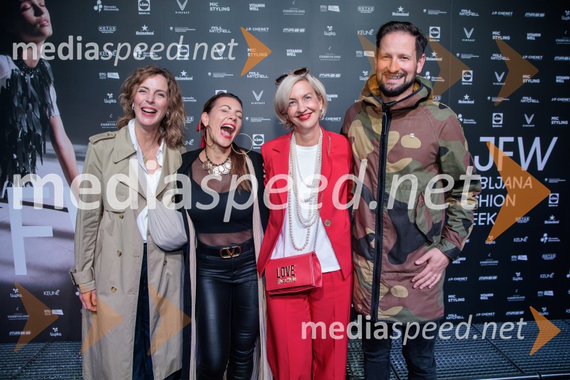  ... ;  ... ;  Anja Rebek,  ustanoviteljica, partnerka in kreativna direktorica, Fabulatorij d.o.o.;  ... Fashion Week 2025 odprl svoja vrata z navdihujočim prvim dnem modnih revij