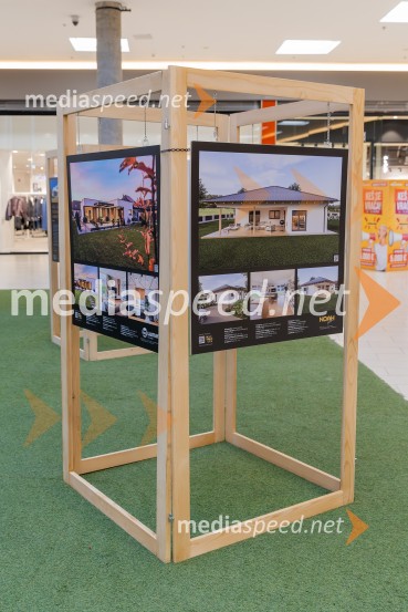 V Citycentru Celje odprli razstavo »Bivanje z lesom – SLOWOODLIFE«: slovenske zgodbe trajnostne gradnje in dizajna