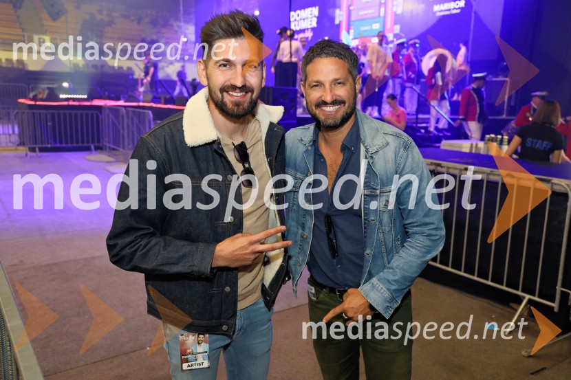  Miha Novak, skupina Čuki;  Jernej Tozon, pevec, skupina ČukiDomen Kumer z največjo slovensko čago proslavil 20 let kariere