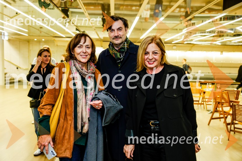  Mirjam Korbar, igralka;  Branko Jordan, igralec;  Livija Pandur,  režiserka, dramaturginja in producentka Pandur TheatersMedejini otroci, pretresljiva sodobna tragedija v Cankarjevem domu