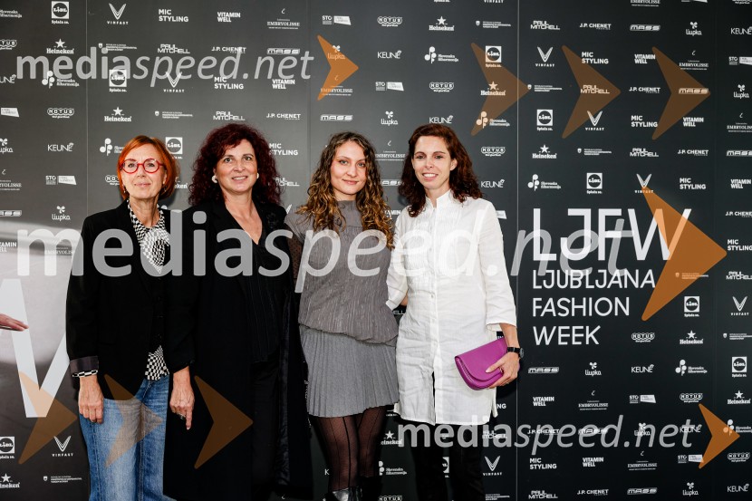  ... ;  ... ;  Svetlana  Dramlić, režiserka;  Tina Resman, igralkaFashion Week 2025, tretji dan postregel z eksplozijo mladostne ustvarjalnosti