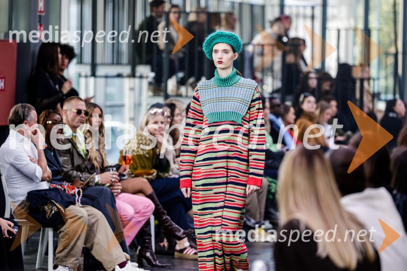  Nelmário Marques Cerqueira, bas;  Gregor Mulec, Vinogradništvo Mulec;  ... ;  ... Fashion Week 2025, tretji dan postregel z eksplozijo mladostne ustvarjalnosti