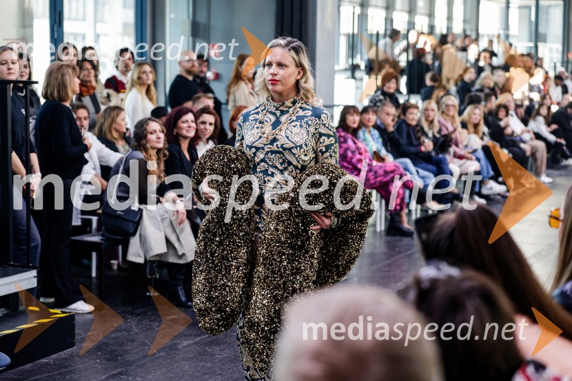  Manja Stević, voditeljica, Jutro na PlanetuFashion Week 2025, tretji dan postregel z eksplozijo mladostne ustvarjalnosti