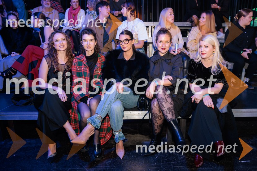  ... ;  ... ;  Kiara Haas;  Nastja Lanišek;  Naja  Skuhala Žaja;  ... ;  ... Fashion Week 2025, tretji dan postregel z eksplozijo mladostne ustvarjalnosti