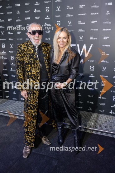  Milan Gačanovič - Gacho, modni oblikovalec in art direktor;  Katarina Čas, igralkaFashion Week 2025, tretji dan postregel z eksplozijo mladostne ustvarjalnosti