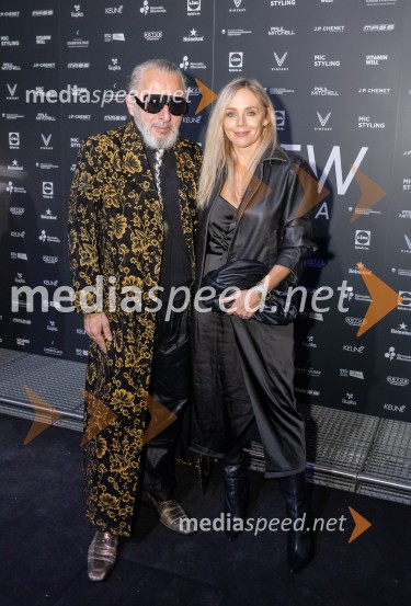  Milan Gačanovič - Gacho, modni oblikovalec in art direktor;  Katarina Čas, igralkaFashion Week 2025, tretji dan postregel z eksplozijo mladostne ustvarjalnosti