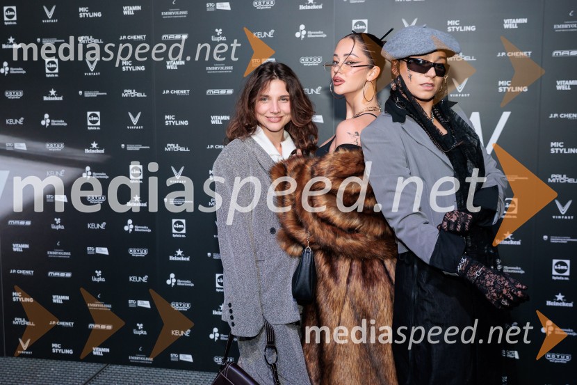  Inja Zalta, manekenka in igralka;  Ana Bucik Jogan, smučarkaFashion Week 2025, tretji dan postregel z eksplozijo mladostne ustvarjalnosti