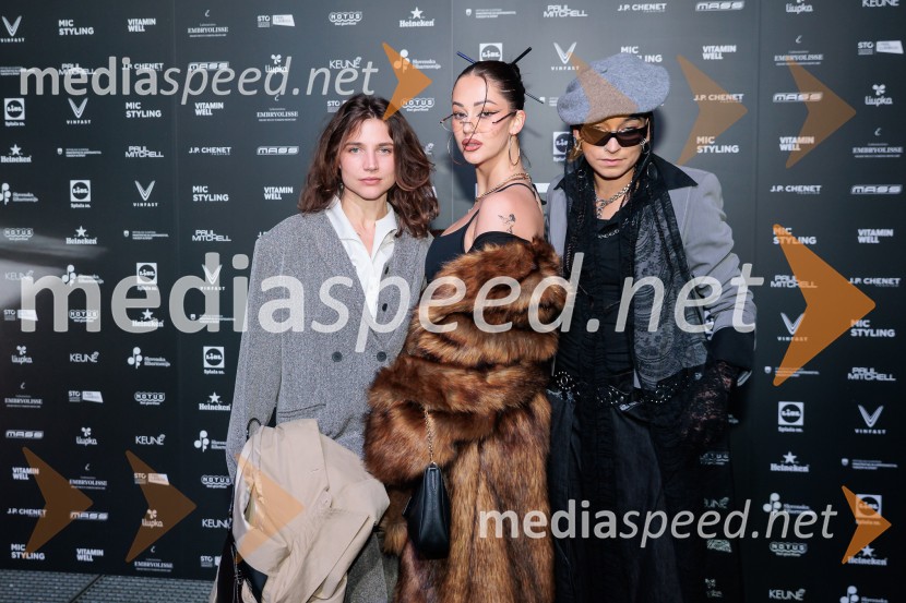  Senka Umek;  ... ;  ... Fashion Week 2025, tretji dan postregel z eksplozijo mladostne ustvarjalnosti