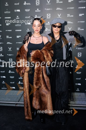  Gaja Prestor, pevka;  ... Fashion Week 2025, tretji dan postregel z eksplozijo mladostne ustvarjalnosti